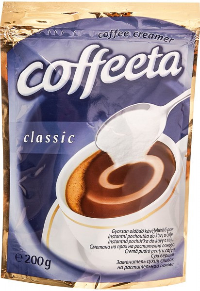 Crema pudra pentru cafea Coffeeta Classic 200g