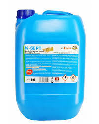 Dez. de maini K-SEPT bidon 10 litri cu 75% alcool
