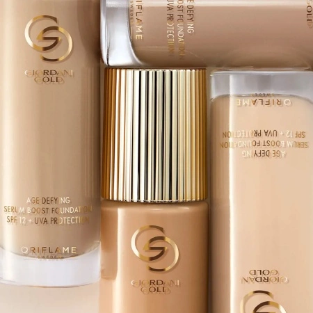 Fond de ten cu ser anti-aging Giordani Gold SPF 12 + UVA NEW - Img 6