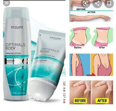 Gel anticelulitic pentru corp Optimals Body - Img 2
