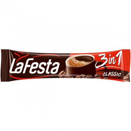 LA FESTA Cafea Instant 3 In 1 Clasic 15,6 g