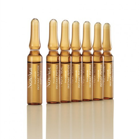 Ser fiole cu peptide cu efect instantaneu de fermitate &amp; lifting NovAge ProCeuticals - Img 4
