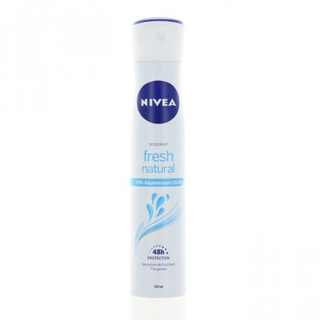 Deodorant spray Nivea Deo feminin Fresh Natural, 200 ml