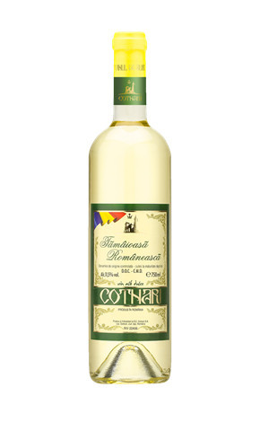 Vin alb Tamaioasa Romaneasca 0.75l Cotnari