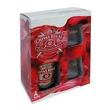 Whisky Chivas Regal 12YO, Blended 40%, 0.7l +2 Pahare