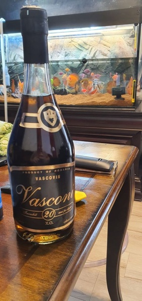 Cognac vechi romanesc Vasconi XO 0.7L 20 ani vechime - Img 2