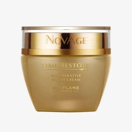 Cremă de noapte regeneratoare NovAge Time Restore 55+ - Img 2