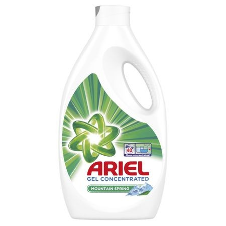 Detergent lichid Ariel Mountain Spring, 40 spalari, 2.2L