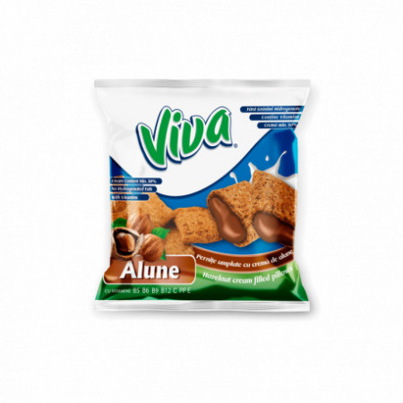 OLLA Snacks - Alunițe umplute cu cremă de cacao 100g