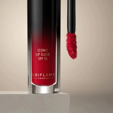 Ruj lichid cu finisare mată Giordani Gold Iconic Elixir SPF 15 Vegan NEW - Img 4