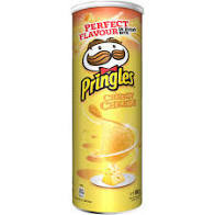 Chipsuri cu gust de branza Pringles, 165g