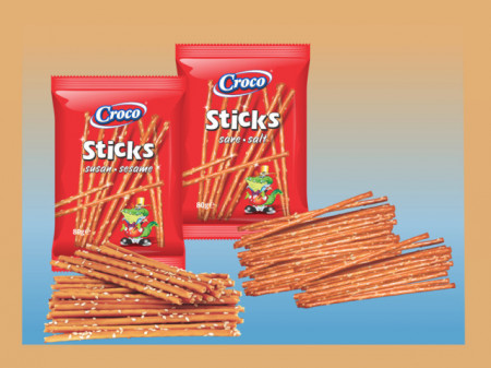 Croco – sticks sare, susan – 80 g