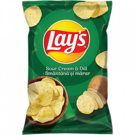 LAY'S Chips Smantana & Marar 140 g