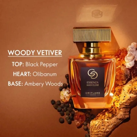 Parfum Giordani Gold Essenza Man Elixir 50ml Eau de Parfum pentru bărbați Oriflame original - Img 3