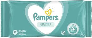 Servetele umede copii PAMPERS Sensitive 52buc