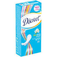 Absorbante Discreet Deo Spring Breeze 20 buc