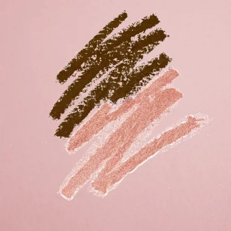 Creion dublu pentru ochi OnColour Mocha &amp; Rose Gold - Img 3