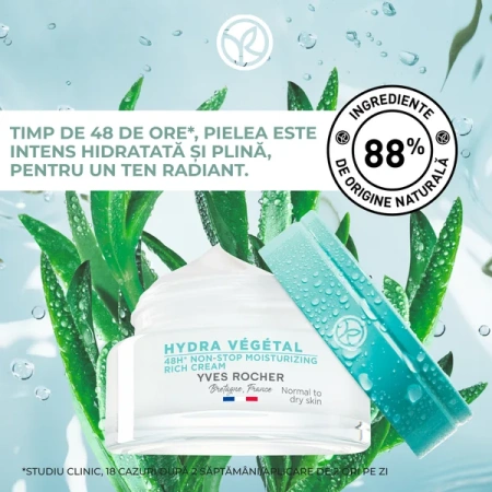 Crema hidratare intensa 48 de ore Yves Rocher - Img 3