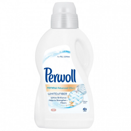 Perwoll Detergent lichid, 900 ml, 15 spalari, Renew White