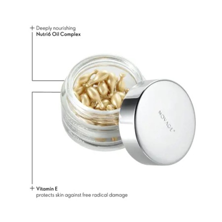 Capsule cu ulei facial intens hrănitor NovAge+ 30 buc - Img 2