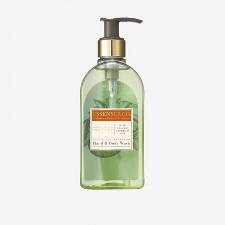 Gel de curăţare pentru mâini & corp cu mandarină verde şi floare de portocal Essense&Co.