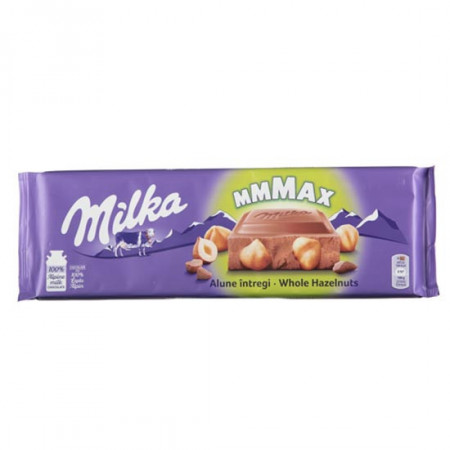 Milka Ciocolata Alune Intregi 270 g