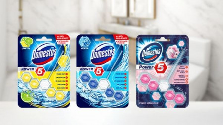 Odorizant toaleta Domestos Power 5 Lime 55G
