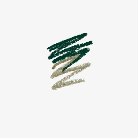 Creion dublu pentru ochi OnColour Jungle &amp; Olive Green - Img 3