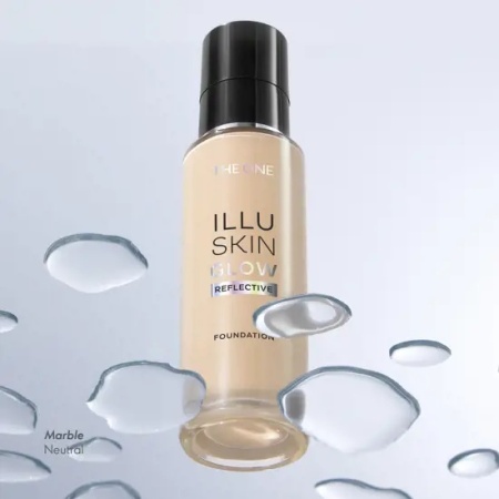 Fond de ten THE ONE Illuskin Glow Reflective Beige Warm - Img 3