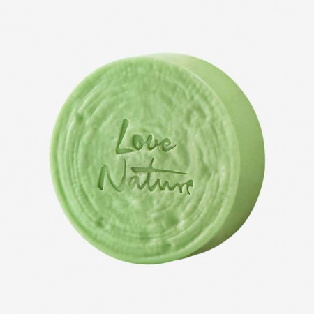 Săpun purificator cu ceai verde &amp; castravete organic Love Nature - Img 3
