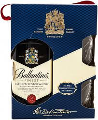 Whisky Ballantine'S, Blended 40%, 0.7l +2 Pahare