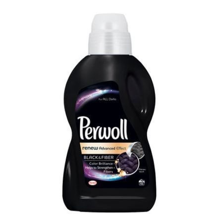 Detergent automat lichid pentru ingrijirea tesaturilor negre Perwoll Black 15 spalari 900ml