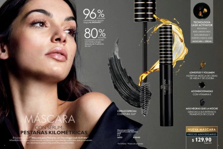 Mascara cu efect de alungire Giordani Gold Incredible Length Potion Black - Img 2