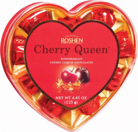 Roshen Praline Cherry Queen Cu Lichior Cirese 125G