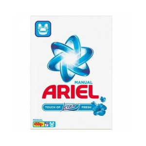 Detergent rufe, manual Ariel Lenor Fresh ,450gr