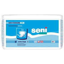 Scutece adulti Seni Standard, XL, 30 buc NR. 4