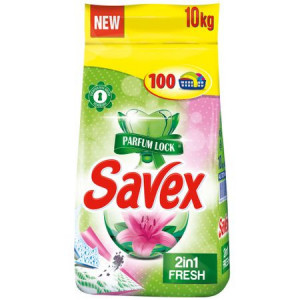 Detergent automat Savex 2in1 Fresh, 100 spalari, 10kg