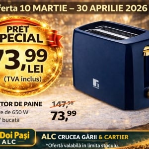 Prăjitor de pâine – 650 W