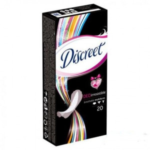 Absorbante zilnice Discreet Multiform Deo Irresistible, 20buc