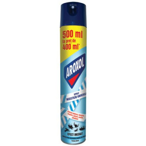 Aroxol spray insecticid universal cu efect imediat impotriva daunatorilor