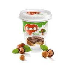 Fineti. Crema tartinabila cu cacao, alune si lapte 400g Fineti