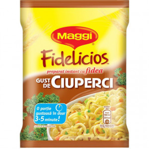 Maggi Fidelicios Preparat Instant cu Gust de Ciuperci 60g