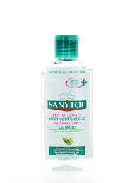 Mini-gel dez. pentru maini Sanytol, 75 ml