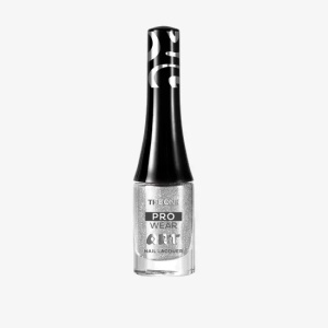 Ojă cu pensulă subţire pentru nail art THE ONE Pro Wear Silver Metallic