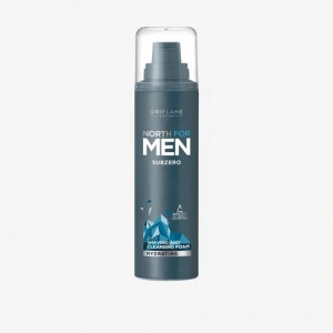 Spumă de ras şi de curăţare a feţei North For Men Subzero