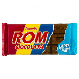 Ciocolata Lapte si Crema ROM 88 G