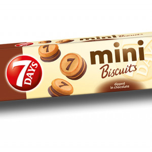 Mini Biscuiti 7 Day's cu cacao 100Gr.