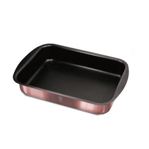 Tava pentru cuptor dreptunghiulara 35x27 cm Rose Gold (Cupru) Metallic Line Berlinger Haus BH 1665