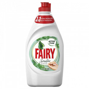 Fairy Sensitive Teatree and Mint detergent de vase 400 ml
