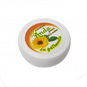 Anda crema fata si maini cu Galbenele 50ml